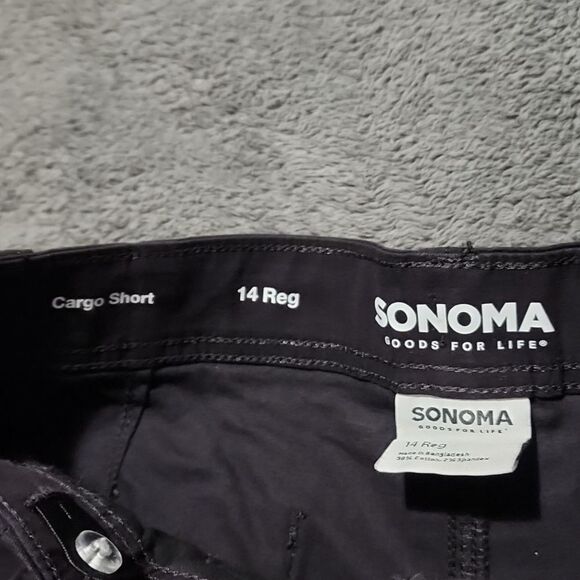 NWT Boys Size 14 Sonoma Good for Life Authentic Cargo shorts - Picture 4 of 6